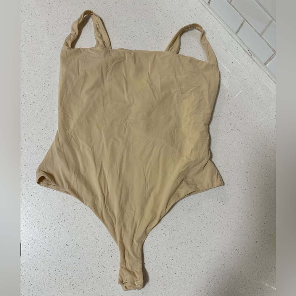 SKIMS Tan Bodysuit